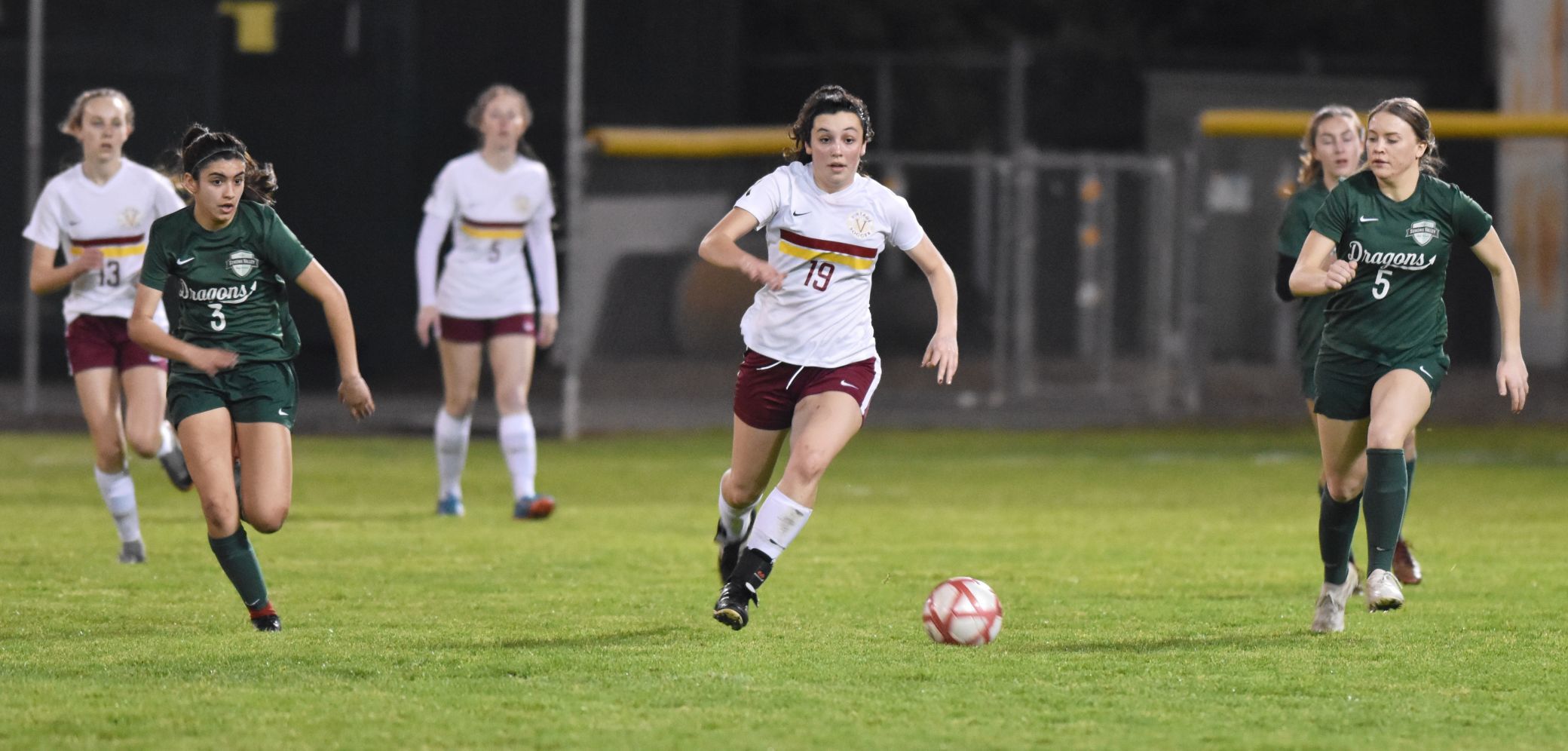 Vintage girls soccer